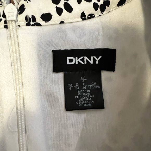 Spring/summer DKNY dress, size 4, never worn - Picture 3 of 4
